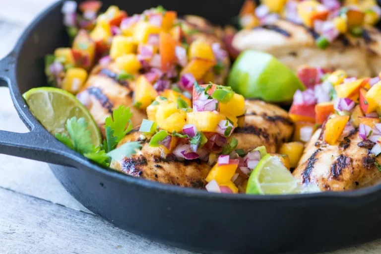 Jalapeño Peach Chicken