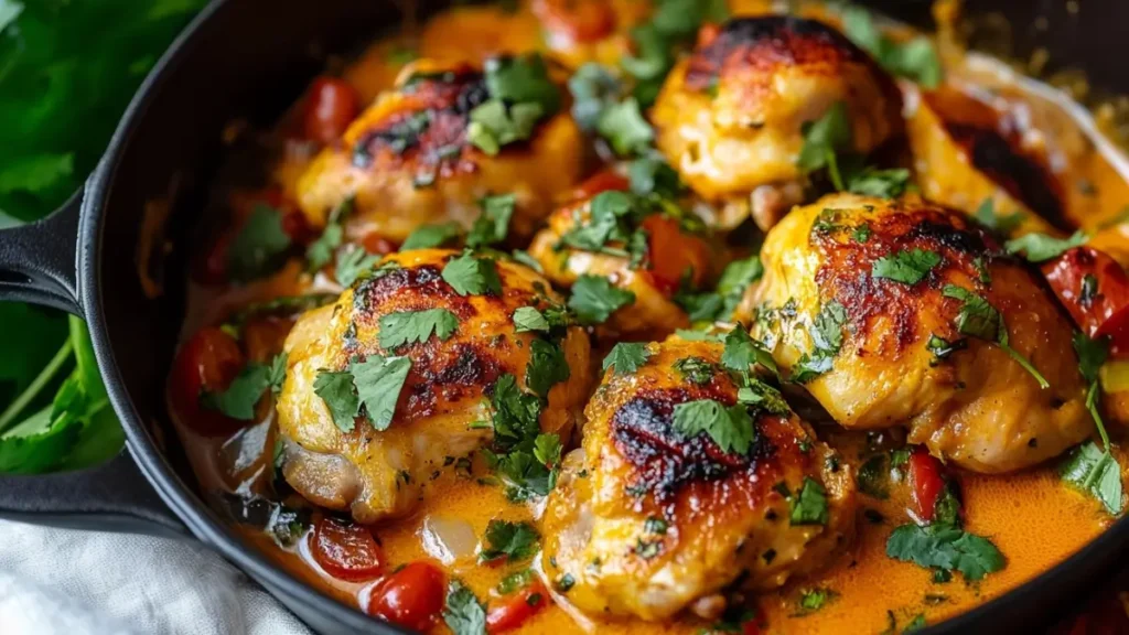Spicy Brazilian Coconut Chicken Recipe