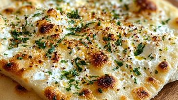Simple Cottage Cheese Flatbread Recipe