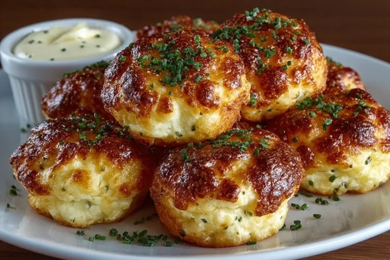 Mashed Potato Cheese Puffs