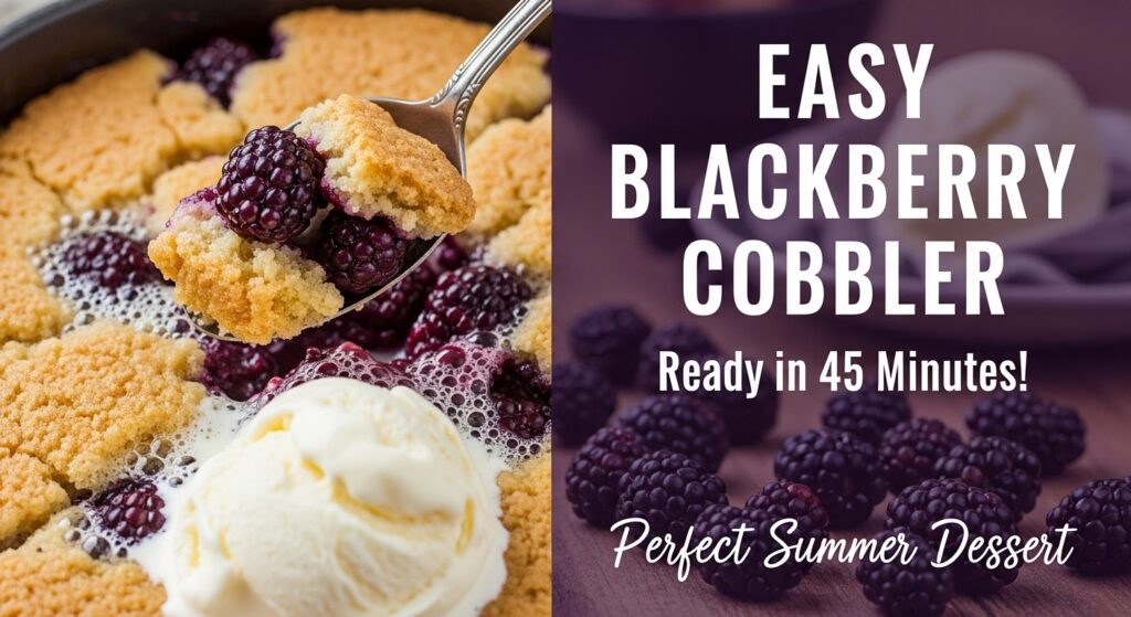Blackberry Cobbler Recipe