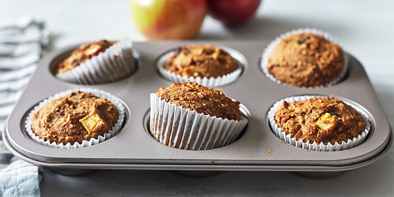 Healthy Apple Muffins