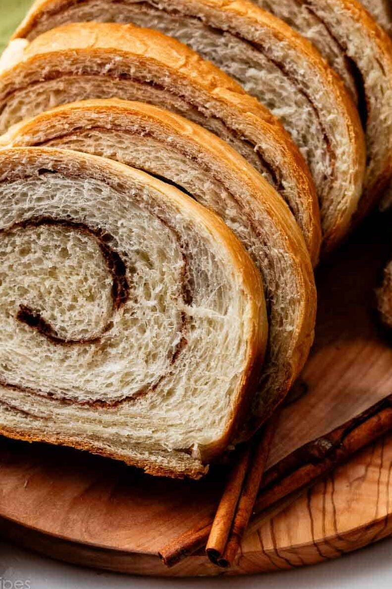 Homemade Cinnamon Swirl Bread