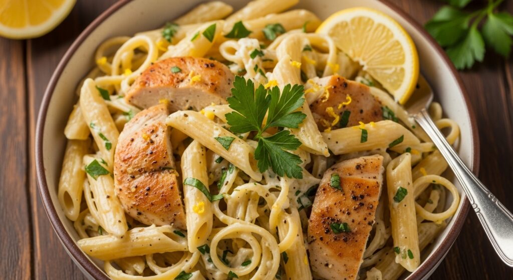 Creamy Lemon Chicken Pasta