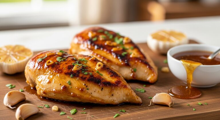 Honey Garlic Chicken Breasts