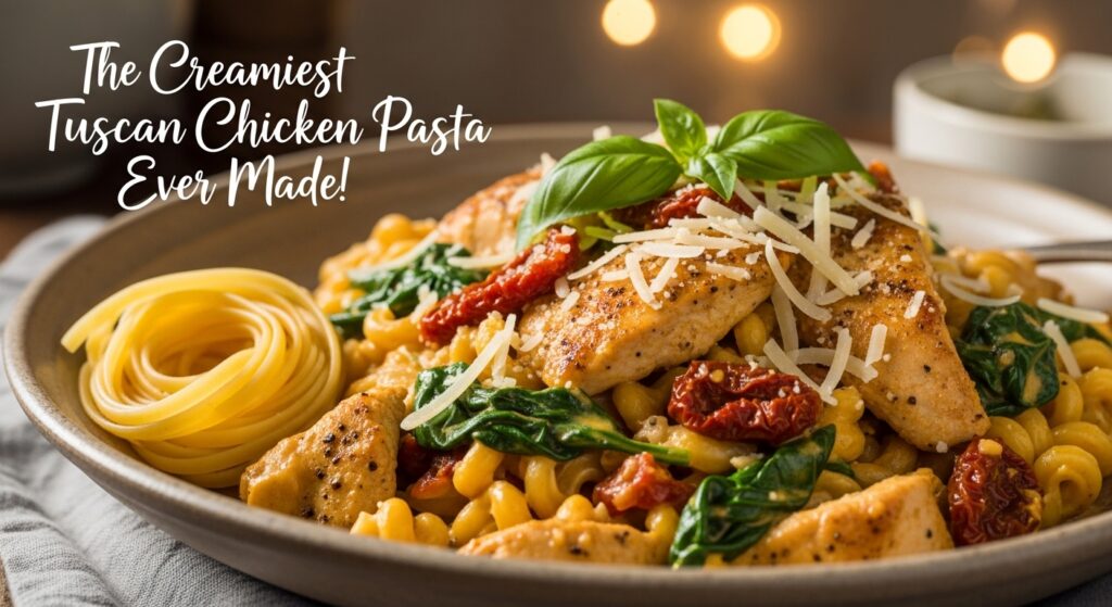 Tuscan Chicken Pasta