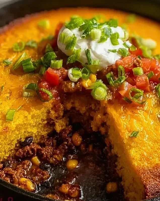 Texas Tamale Pie Casserole