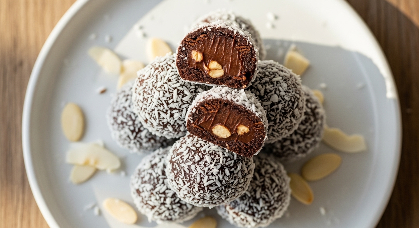 Coconut Almond Truffles – Easy Holiday Treats