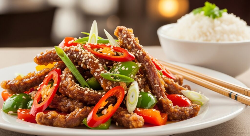 Crispy Chilli Beef