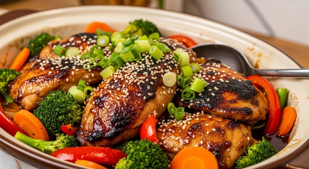 Crockpot Teriyaki Chicken