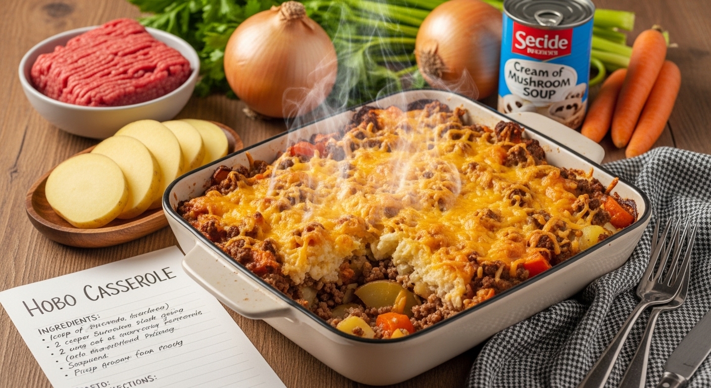 Hobo Casserole Ground Beef Recipe That Feeds the Soul