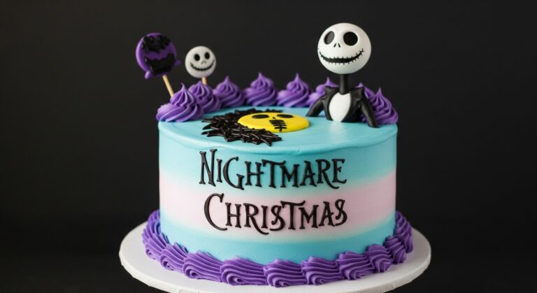Nightmare Before Christmas Cake