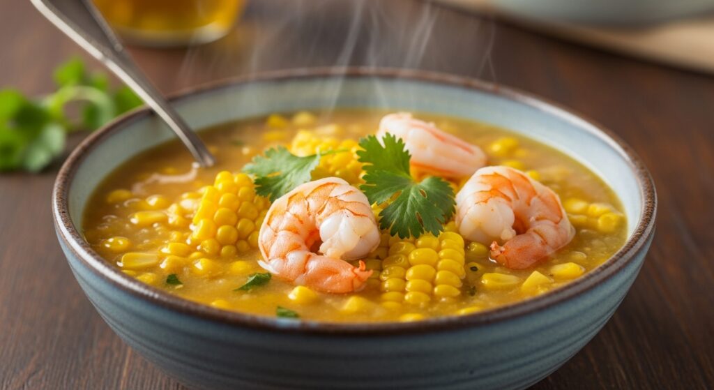 Shrimp and Corn Soup