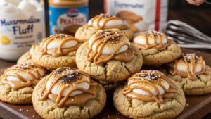 The Best Fluffernutter Cookies