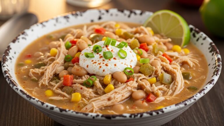 Cajun White Chicken Chili