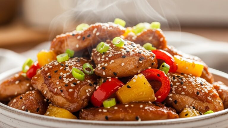 Sweet Hawaiian Crockpot Chicken