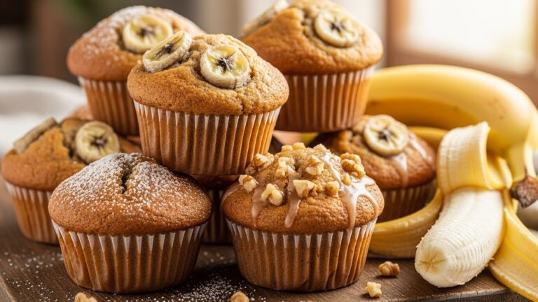 banana muffins recipe