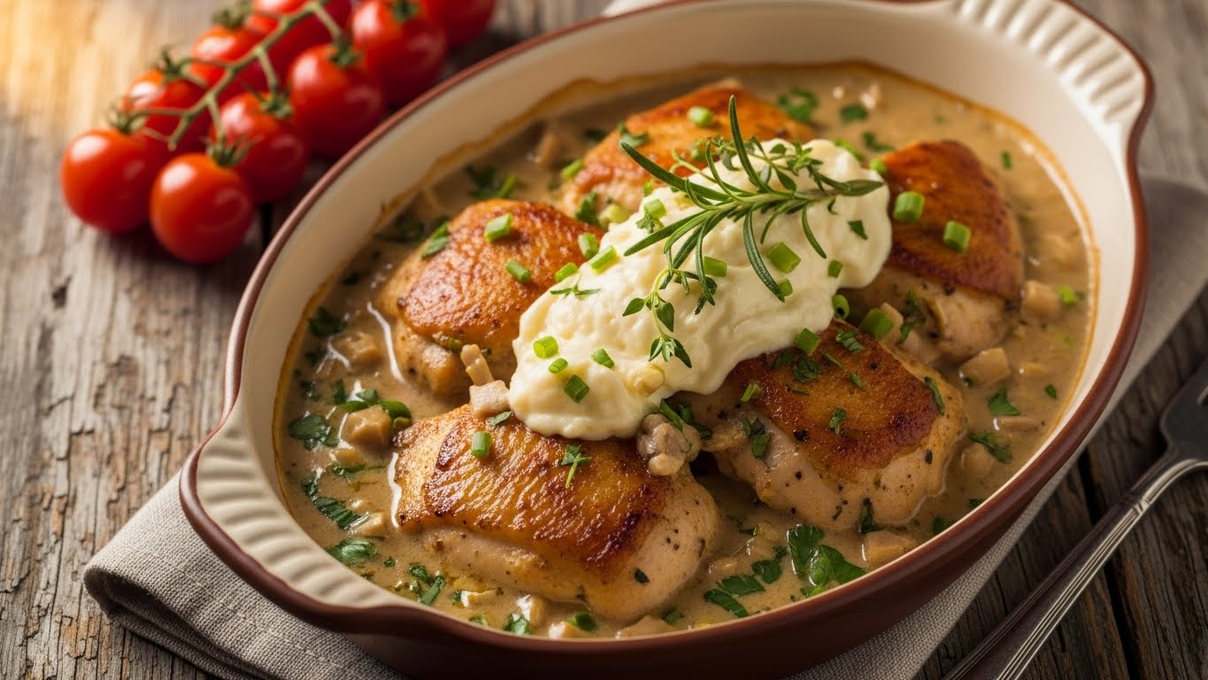 Boursin Chicken Recipe