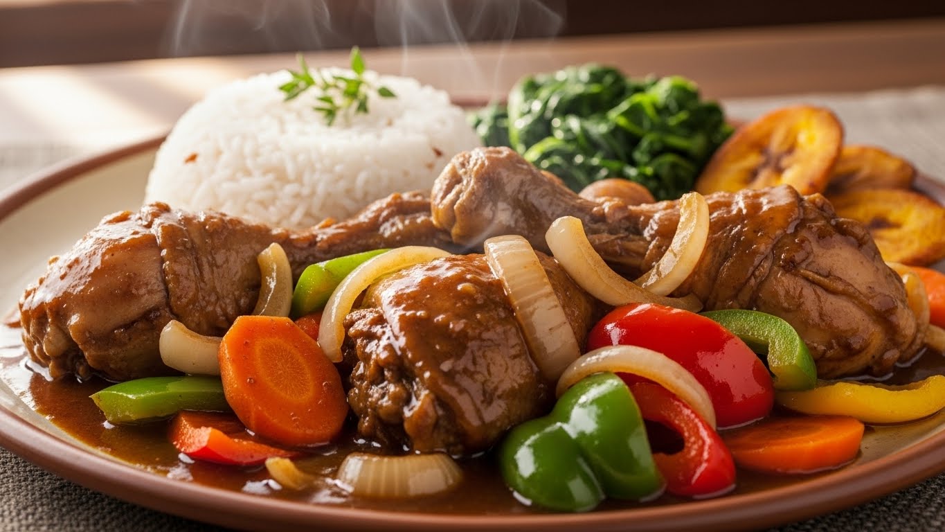 Jamaican Brown Stew Chicken Recipe